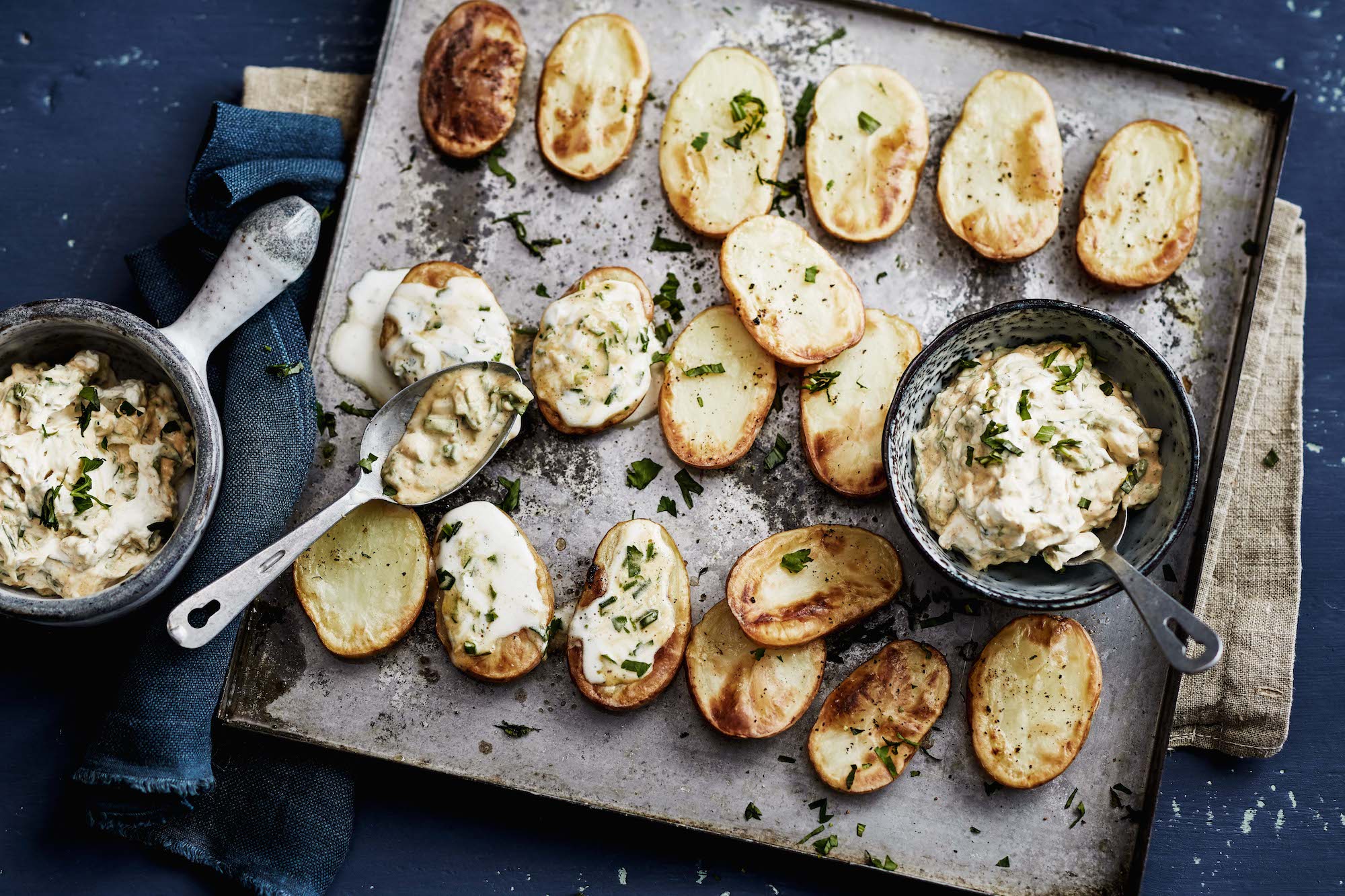 Pommes de terre primeur au four, crème crémeuse - Oui ! Le magazine de la  Ruche Qui Dit Oui !